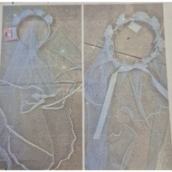 Headdress Veil Communion Flower Girl