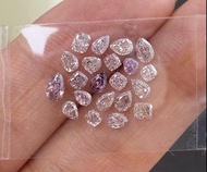 GIA天然濃彩💜紫鑽💗粉鑽Fancy Intense Pink Purple 0.23ct  (另有10份-50份彩鑽批發價💎裸鑽現貨提供設計訂製）