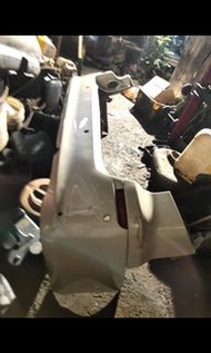 豐田Alphard 10系白色尾泵把 （有少花凹）平售