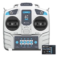 GoolRC MicroZone 6CH RC Transmitter and Receiver Compatible with MC6RE, E6R-E, MC7RB, and MC9002 2.4