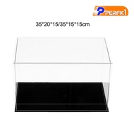 [Perfk1] Dustproof Protective Display Case, Transparent Organizer Box, Collectible Display Box for Action Figures, Statues, Collectibles, Dolls