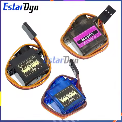 Smart Electronics Rc Mini Micro Classic servos 9g SG92R SG90 MG90S For RC Planes Fixed wing Aircraft