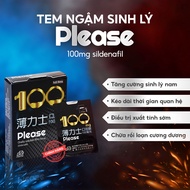 Tem ngậm sinh lý Please 100mg tem ngậm Hàn Quốc