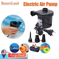 Ready Stock~ Inflatable Car Swimming Pool Bed Electric Air Pump with 3 Nozzles Pam Kolam Renang