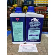 Ate Brake Fluid Dot 3 1 Liter (Color Contents biru) 100% OriginalOriginal