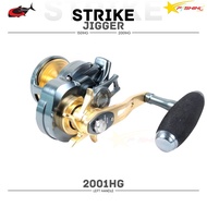 Starsfishing Reel Pancing Overhead GTECH Strike Jigger SW 1501HG 2001HG / G Tech OH Salt Water Left