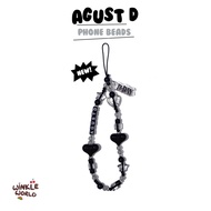 AgustD D-Day Phone Beads K-Pop Series Phone Strap/