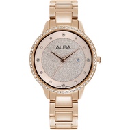 Precision work ALBA ladies gold fashion simple business quartz watch ALBA ladies watch AH7W20X1