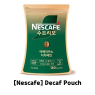 [Nescafe] Decaf Coffee Pouch Decaffeinated Coffee Decaf Instant Coffee Supremo Instant Coffee Decaff