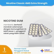 NICOTINE GUM 1 BOX 210 GUM 100% ORI Best Seller