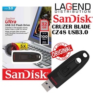 SanDisk CZ48 Pendrive 128GB / 64GB / 32GB / 16GB Ultra USB Flash Drive PenDrive USB Flash Drive. DT1