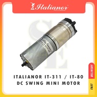 Autogate Spare Part- Italianor 311 / 380 White DC Swing Folding Arm Mini Motor with Gearbox