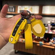 Suitable for Porsche Key Shell Pikachu Cayenne Macan718 Palamela 911Taycan Keychain