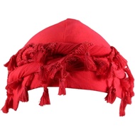 Turban untuk Lelaki, Balutan Kepala Gaya Vintage, Durag Berlapis Satin, Turban Halo untuk Lelaki, Mo