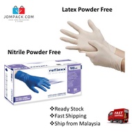 Nitrile / Latex gloves M Size 50 / 100 pcs