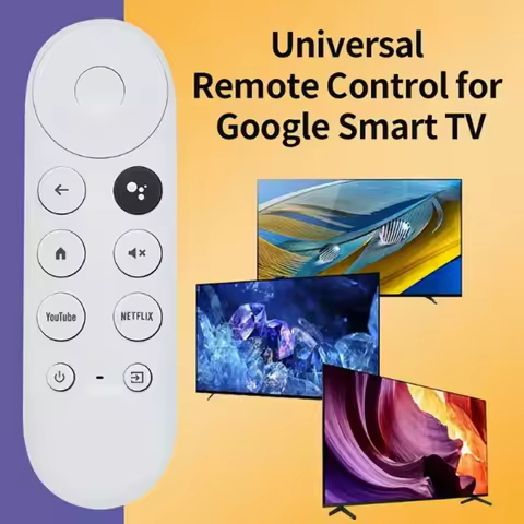 4K Voice Control Replacement Remote for Google Chromecast G9N9N Compatible with Streaming Media Play