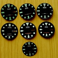 7S26 8200 7002 6309 4206 Large / Medium Seiko Divers Dial Replacement Luminous / White