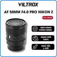 VILTROX AF 50mm F1.4 Pro Full-Frame Lens For Nikon Z-mount -