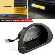 MK1  Car LED License Plate Light Number Plate Lamp For Peugeot 107 05-14 Canbus For Citroen C1 MK I 