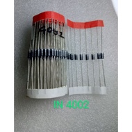 DIODE 1N 4001 IN4002 IN4007 DIODE 1A AMPERE RECTIFIER / 10pcs