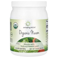 Amazing India USDA Certified Organic Neem Powder (Non-GMO) 16oz - Promotes Blood Purification, Healt