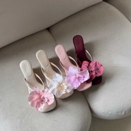 Pixfootwear Ava Wedges (Lunar New Year Edition) - Women's Floral Wedge Heels Wedges Shoes Women Wedg