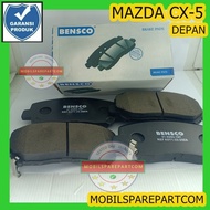 BRAKEPAD BRAKE PAD FRONT BRAKE PAD MAZDA CX5 CX-5 1 SET 4 PIECES BENSCO MADE IN GERMANY