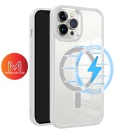 iPhone 14 Pro Clear Magnetic Safe Case (9 Colors Available)