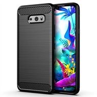 Brushed Texture Case for LG G8X V50S ThinQ Soft Phone Cover for lgv50s lgg8x thinq Shockproof Carbon