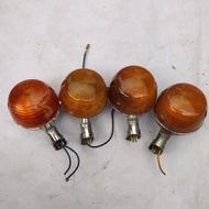 Lampu Sein reting 4 set Honda Cb100 cb100 thn lama original