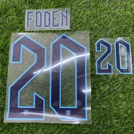 Foden 20 home nameset 2022 name set nns