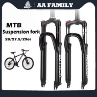 Suspension Fork Bike MTB Fork Mechanical Shock Aluminum Alloy Bolany Coil Fork 26 27.5 29er inches