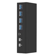 Skyxu KVM Switcher 8K 60Hz USB KVM Switcher Selectors 2 in 2 out for PC Share Monitors