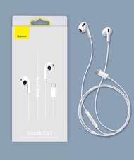 Tai nghe có dây chân cắm Type-C Baseus Encok lateral in-ear Wired Earphone C17 - NGCR010002