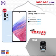 [FREE SHIPPING] SAMSUNG Galaxy A53 5G (8GB+256GB) with Exclusive Gift WAH LEE STORE WAH LEE GROUP