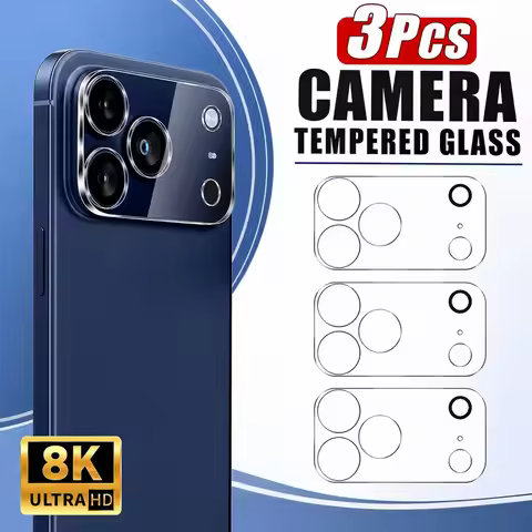 3PCS Camera Lens Glass For iPhone 16 16 Plus 16e 17 17e Air 18 Camera Lens Protector For iPhone 16 P