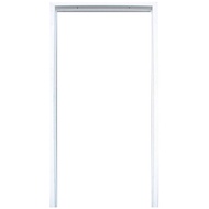 ส่งฟรี! วงกบประตู ขอบเรียบ KING 70x200 ซม. สีขาว DOOR FRAME WITH KING SMOOTH EDGE 70X200CM WHITE มือ