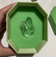 Swarovski Signum Swan 透明水晶天鵝擺飾 S