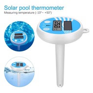 ‘；。、】= Floating Digital Pool Thermometer Solar Powered Outdoor Pool Thermometer Waterproof LCD Display Spa Thermometer