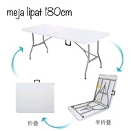 Large Tall Plastic Folding Table Portable Sturdy Multipurpose for Sale/Outdoor Folding Table/Garden 