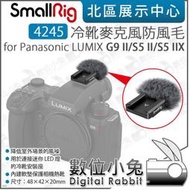 數位小兔【SmallRig 4245 冷靴麥克風防風毛 for LUMIX G9 II/S5 II/S5 IIX】毛罩 毛套 防風套