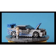 视频课程 LEGO MOC - LEGO Mod of 2 Fast 2 Furious - Nissan Skyline GT-R R34