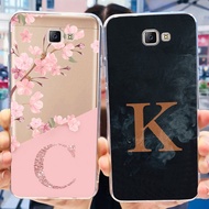 For Samsung Galaxy J7 Prime On7 2016 G610F Clear Phone Case Soft Silicone Letters Cover For Samsung J7 Prime 2 G611FF Case