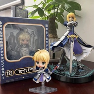 Saber Fate/stay Night Figure 121 Lily Figure Knight King Saber Caliburn Battle Scene Model Pvc Gift 