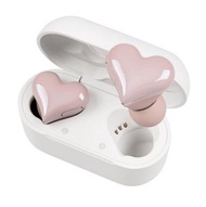 Korea BW Heart Buds Wireless Earphones Pink Dynamic 6mm HeartBuds NEW