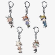 Blue Lock Anime mica Acrylic keychain Shidou Ryusei Otoya Eita Hiori Yo 6cm decoration cute gift bac