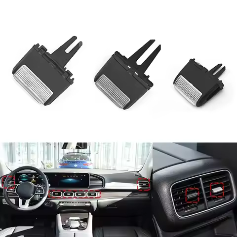 Front Dash Center Rear Air Conditioner Outlet Paddle Tab Clips For Mercedes-Benz W167 GLS GLE 350 40