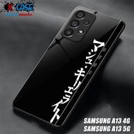 Softcase SAMSUNG Galaxy A13 4G Casing SAMSUNG Galaxy A13 5G Case Glossy Casing Shiny Glass Protector