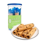 海邊走走 - | 香港官方行貨 | 激厚焦蔥肉鬆蛋捲 (香港專屬版) (最佳賞味期限:01/01/2026)