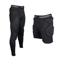 Men's Soccer Goalkeeper Training Jersey EVA Thick Sponge Protection Football Goalkeeper Uniform Pant